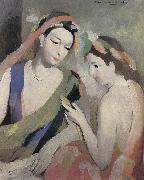 Marie Laurencin Two woman oil